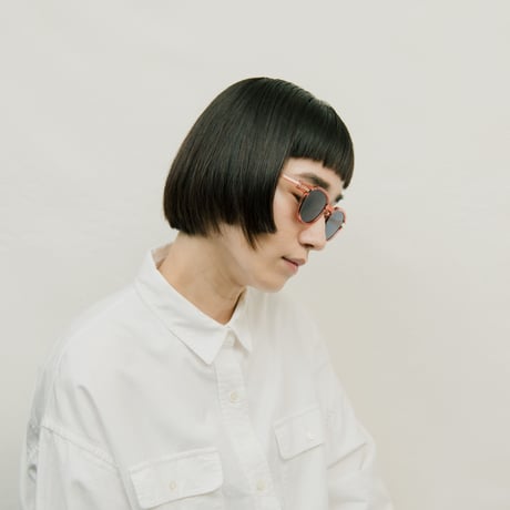 "PIET HEIN EEK ⇄ Ciqi " HEIN Pink Sunglasses《ヘイン ピンク サングラス》