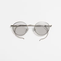 NEIL Silver / Light Gray Lenses sunglasses《ニール シルバー ライトグレーレンズ サングラス》
