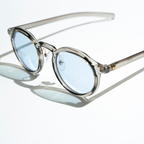 DAMON Gray / Light Blue Lenses sunglasses 《デイモン グレー ライトブルーレンズ　サングラス》