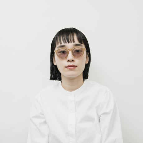 EVANS  sunglasses 《エバンス サングラス》Sand Beige / Light Gray Lens