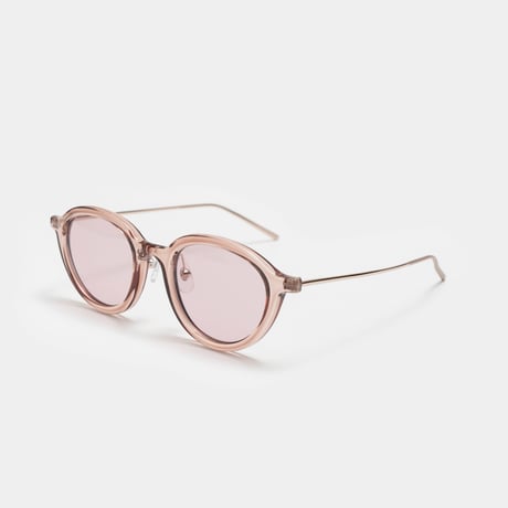MILLS Clear Pink / Pink Lens sunglasses《ミルズ クリアピンク ピンクレンズ サングラス》