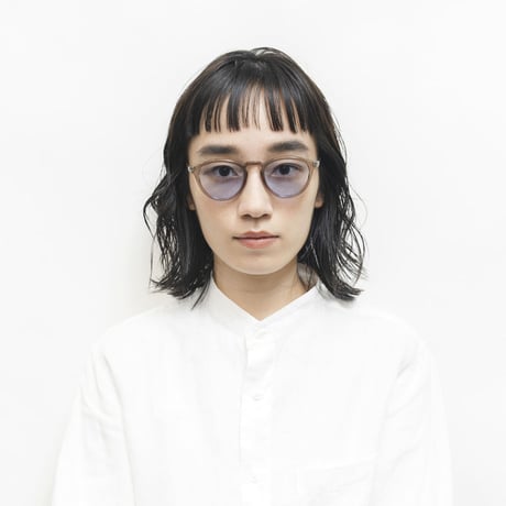 EVANS  sunglasses 《エバンス サングラス》Sherbet / Light Blue Lens