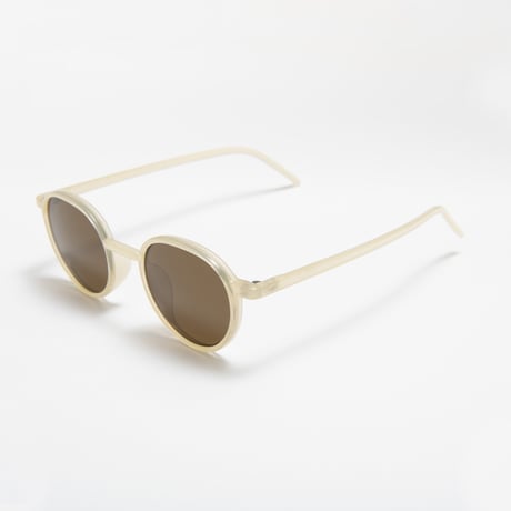 TODD Beige / Brown Lens sunglasses 《トッド ベージュ ブラウンレンズ サングラス》