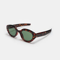 VANESSA Burgundy Green Lens sunglasses 《ヴァネッサ バーガンディ グリーンレンズ サングラス》