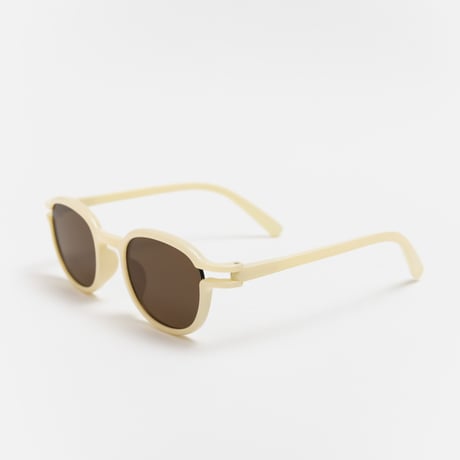 "PIET HEIN EEK ⇄ Ciqi " HEIN White Sunglasses《ヘイン ホワイト サングラス》