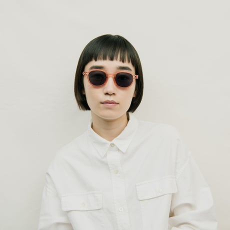 "PIET HEIN EEK ⇄ Ciqi " HEIN Pink Sunglasses《ヘイン ピンク サングラス》