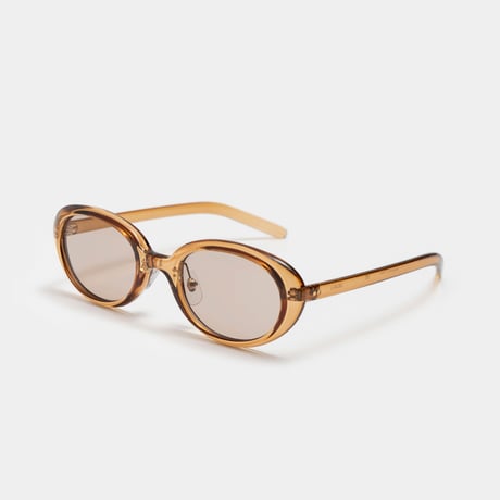 BRETT Clear Brown / Light Brown Lens sunglasses《ブレット クリアブラウン ライトブラウンレンズ サングラス》