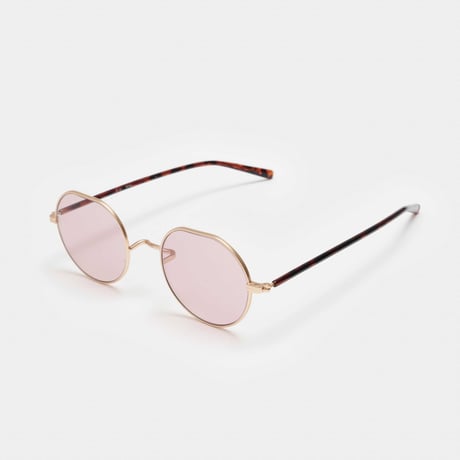 WELLER sunglasses 《ウェラー サングラス》Mahogany / Pink Lens