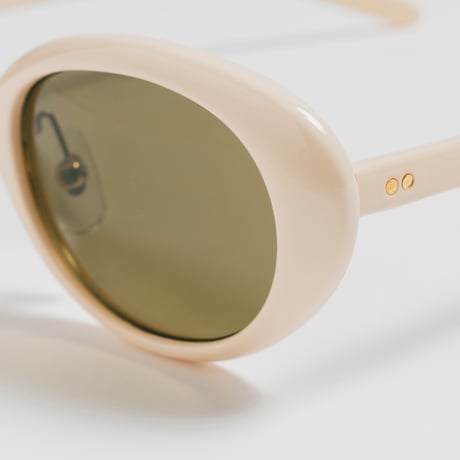 BRETT Ivory / Light Gray Lens sunglasses《ブレット アイボリー ライトグレーレンズ サングラス》