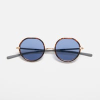 MIKK sunglasses 《ミック サングラス》Slate Gray / Blue Lens