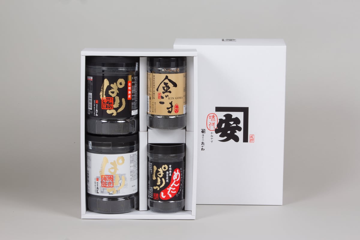 ギフトセットD（ぱり味付海苔×1、ぱりっ焼き海苔×1、ぱりっ