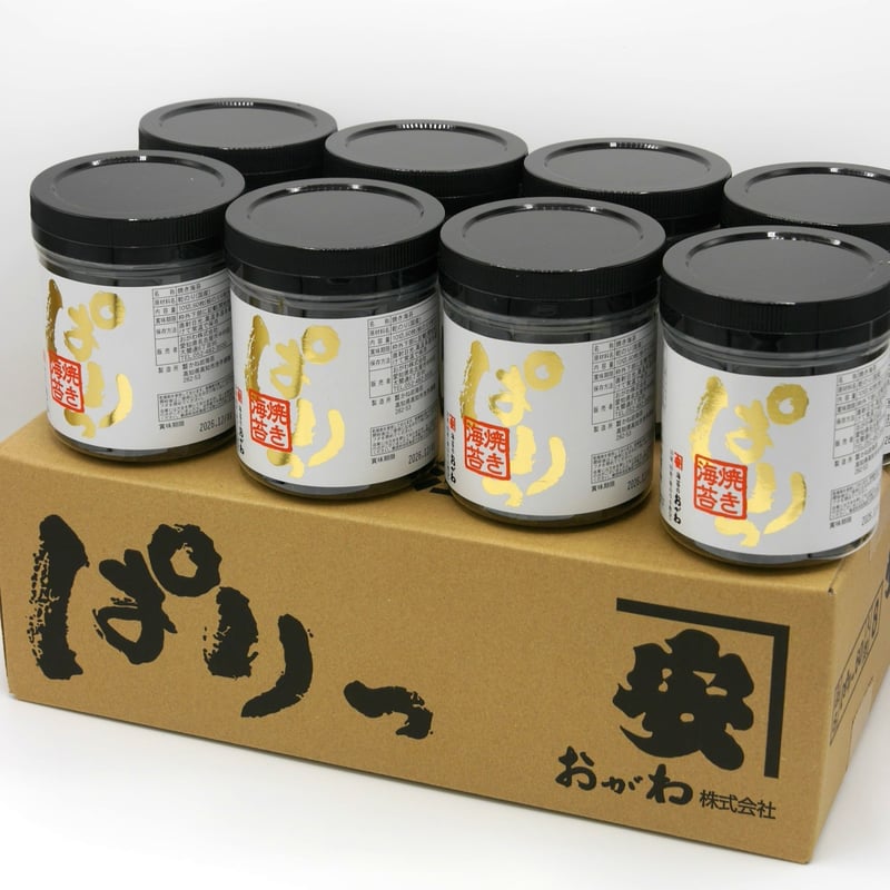 焼き海苔ぱりっ60枚入×8個 | 海苔のおがわONLINE SHOP