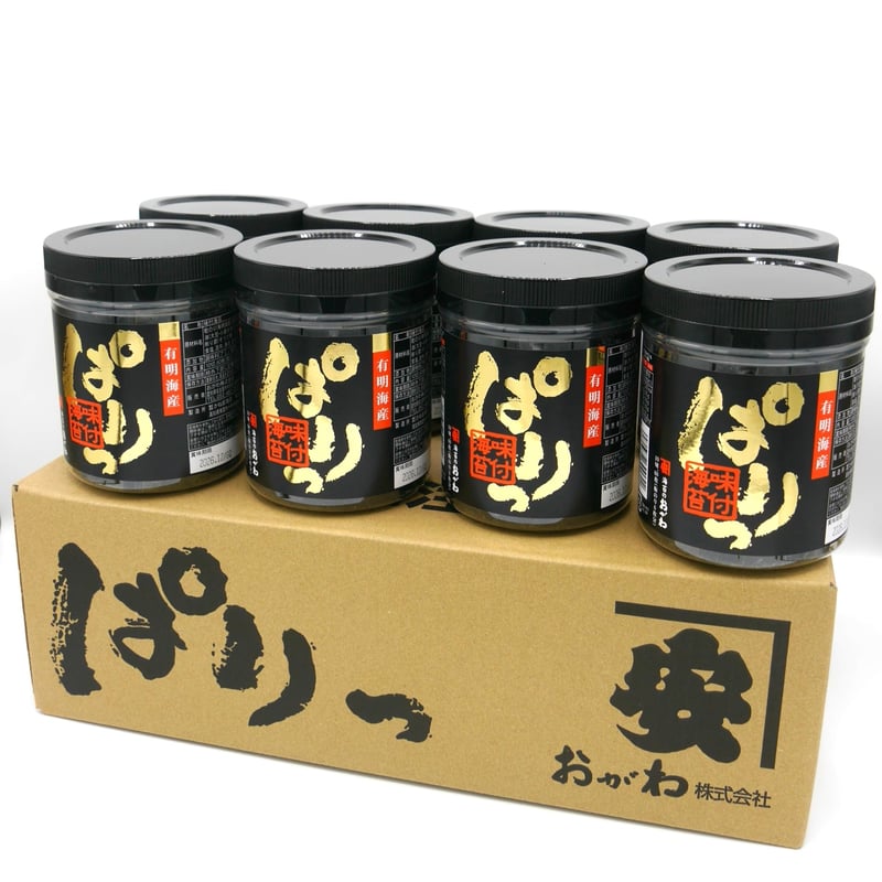 味付海苔ぱりっ60枚入×8個 | 海苔のおがわONLINE SHOP