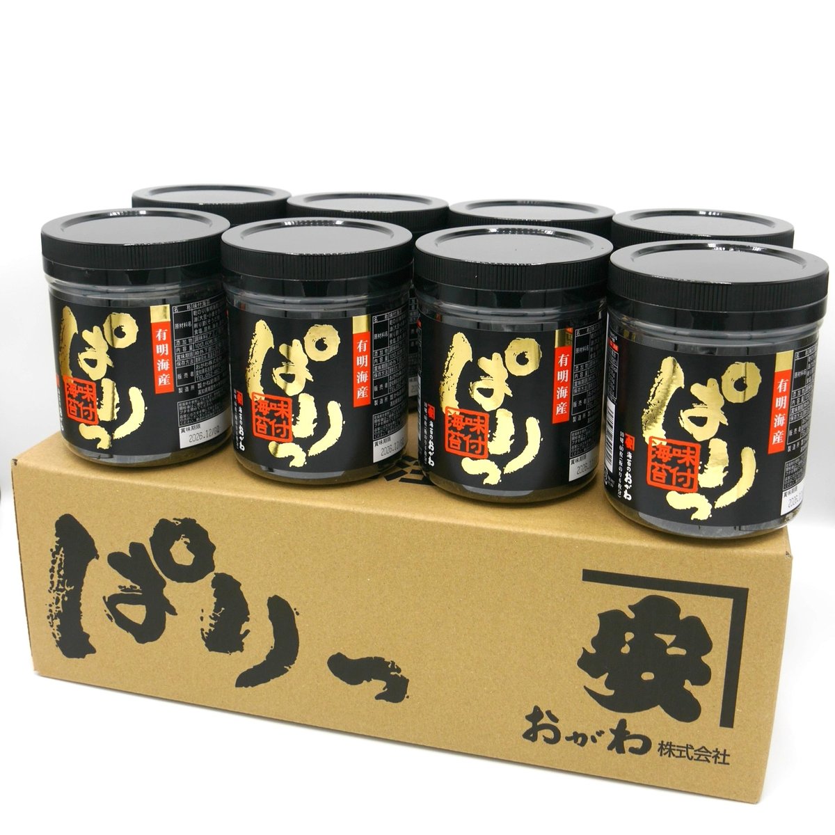 味付海苔ぱりっ60枚入×8個 | 海苔のおがわONLINE SHOP