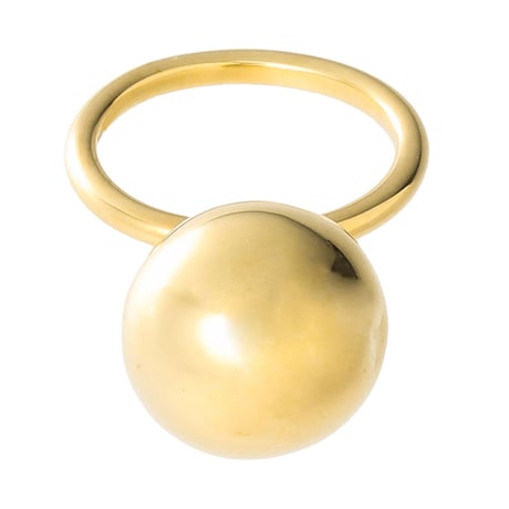 bola ball ring (gold)