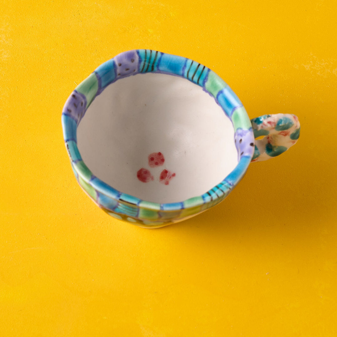 武田朋己 九谷焼 カップ | HemingArts 作家 武田朋己 スープカップ 九谷焼