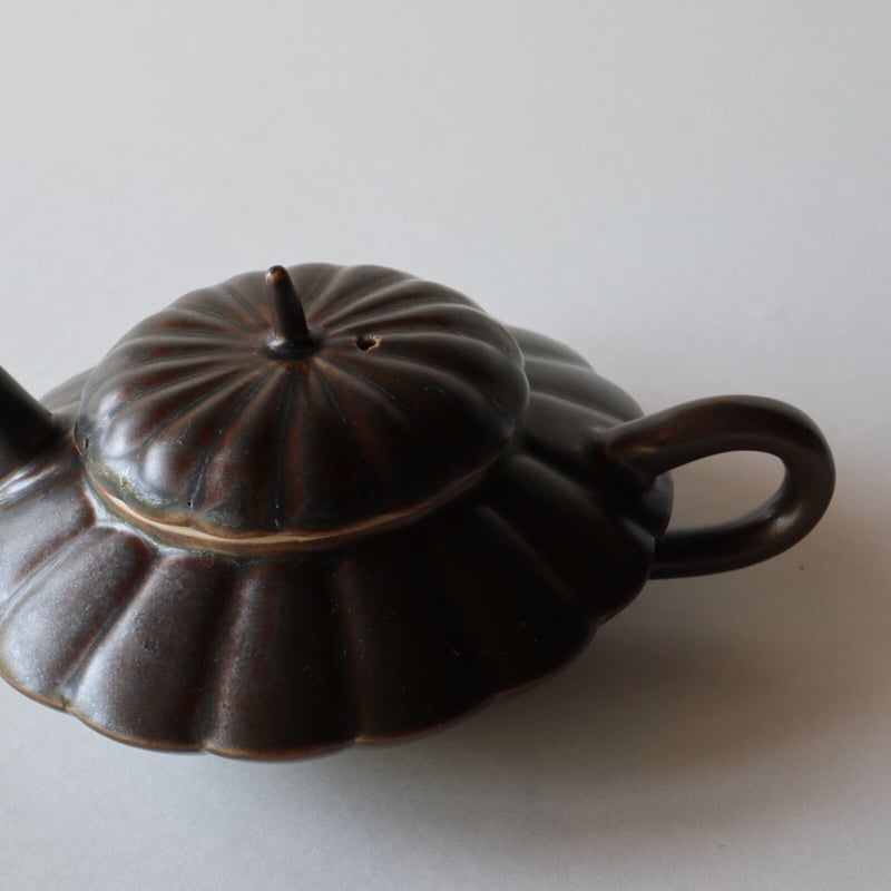 宮腰徳二 九谷焼 水滴 黒 B | HemingArts