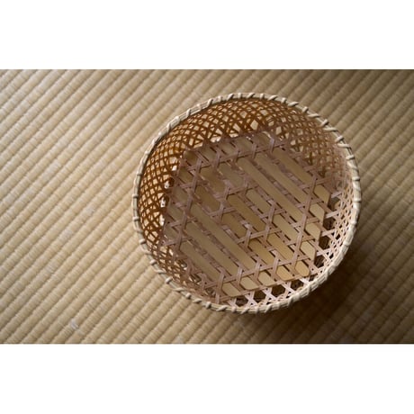 西本有さんの竹細工　おわんかご　受注作品　built-to-order