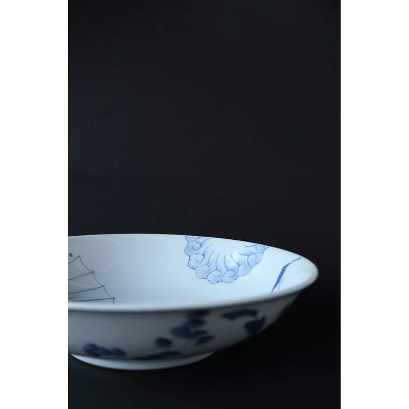 川上真子 九谷焼 藻魚盛り鉢 | HemingArts