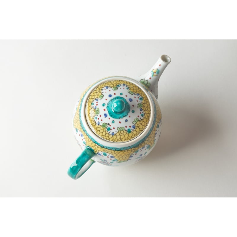 永井麻美子 九谷焼 ポット トルコ | HemingArts