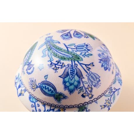 稲積佳谷　伝説の怪獣　蓋つき壺  青