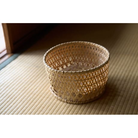 西本有さんの竹細工　おわんかご　受注作品　built-to-order
