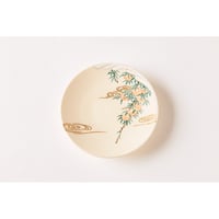 稲葉信一　人面樹　3寸小皿 C