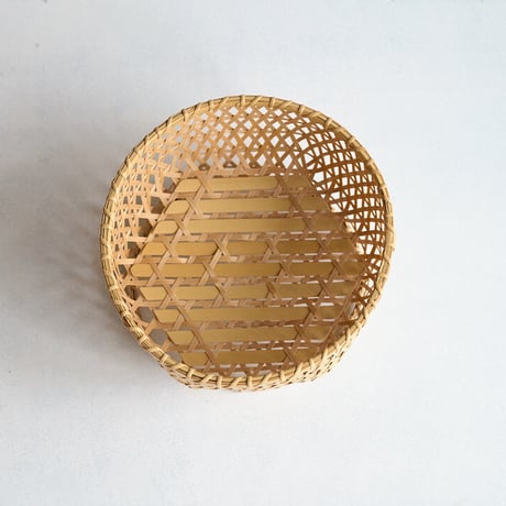 西本有さんの竹細工　おわんかご　受注作品　built-to-order