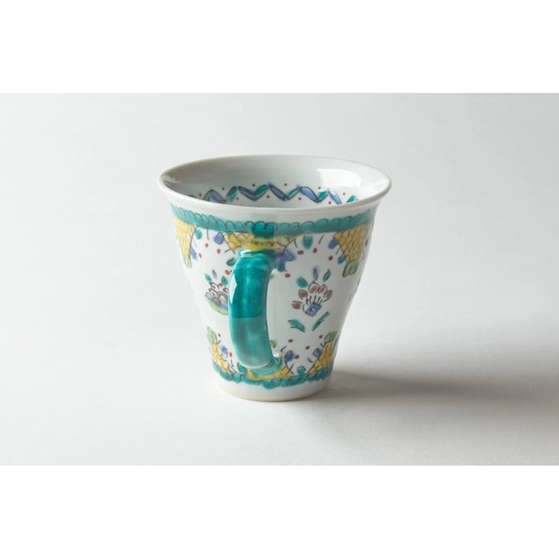 永井麻美子 九谷焼 トルコ マグカップ | HemingArts