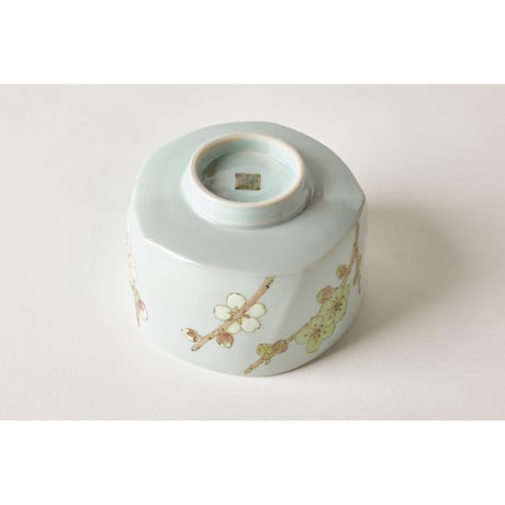 柴田有希佳　茶碗　白梅