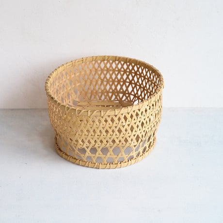 西本有さんの竹細工　おわんかご　受注作品　built-to-order
