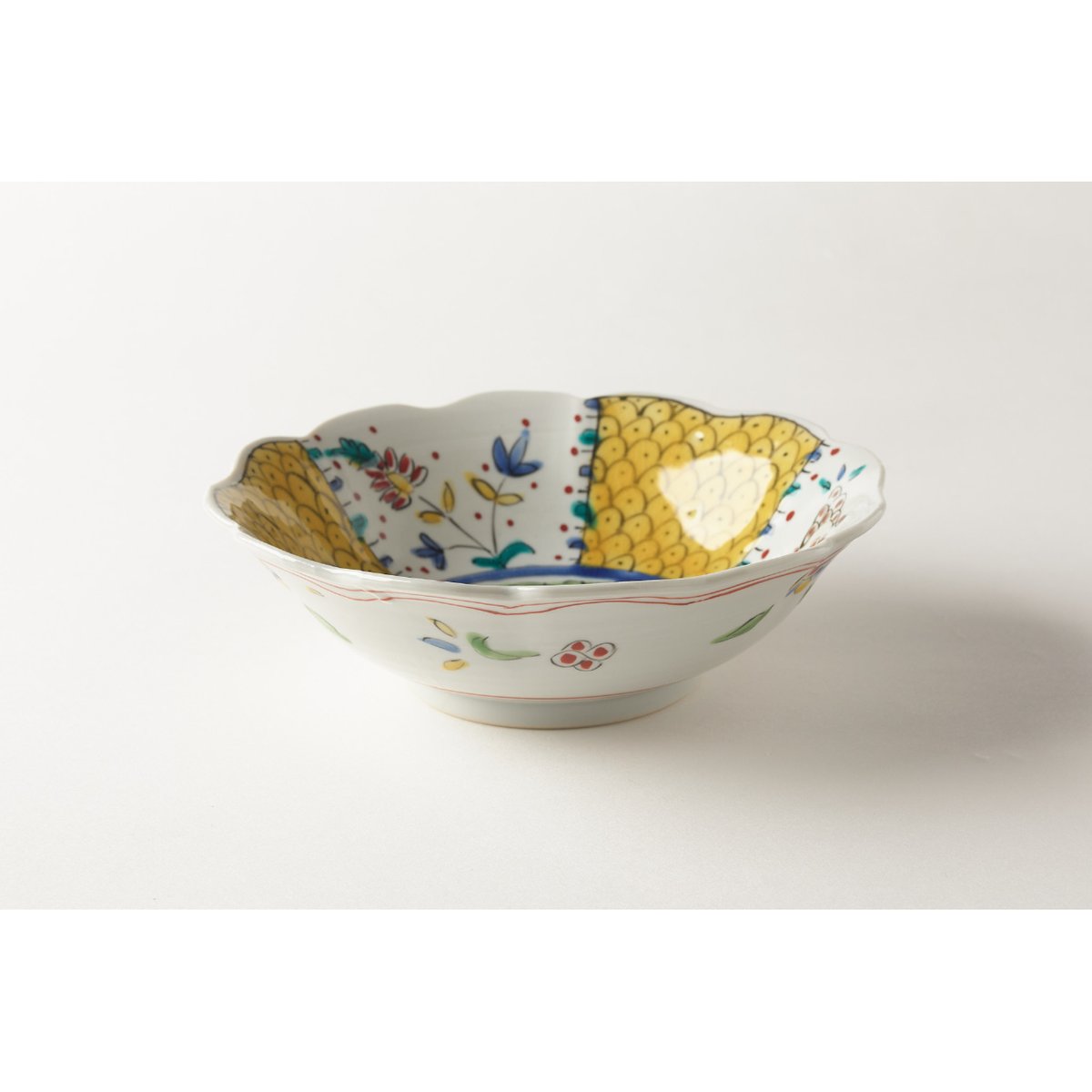 永井麻美子 皿 花柄 九谷焼 永井麻美子 皿 花柄 九谷焼 永井麻美子