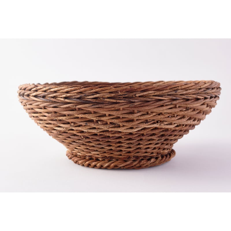 和島常男 あけび細工 二重編みかご | HemingArts