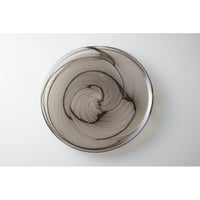 有永浩太　ガラス　gaze plate墨　プレートA