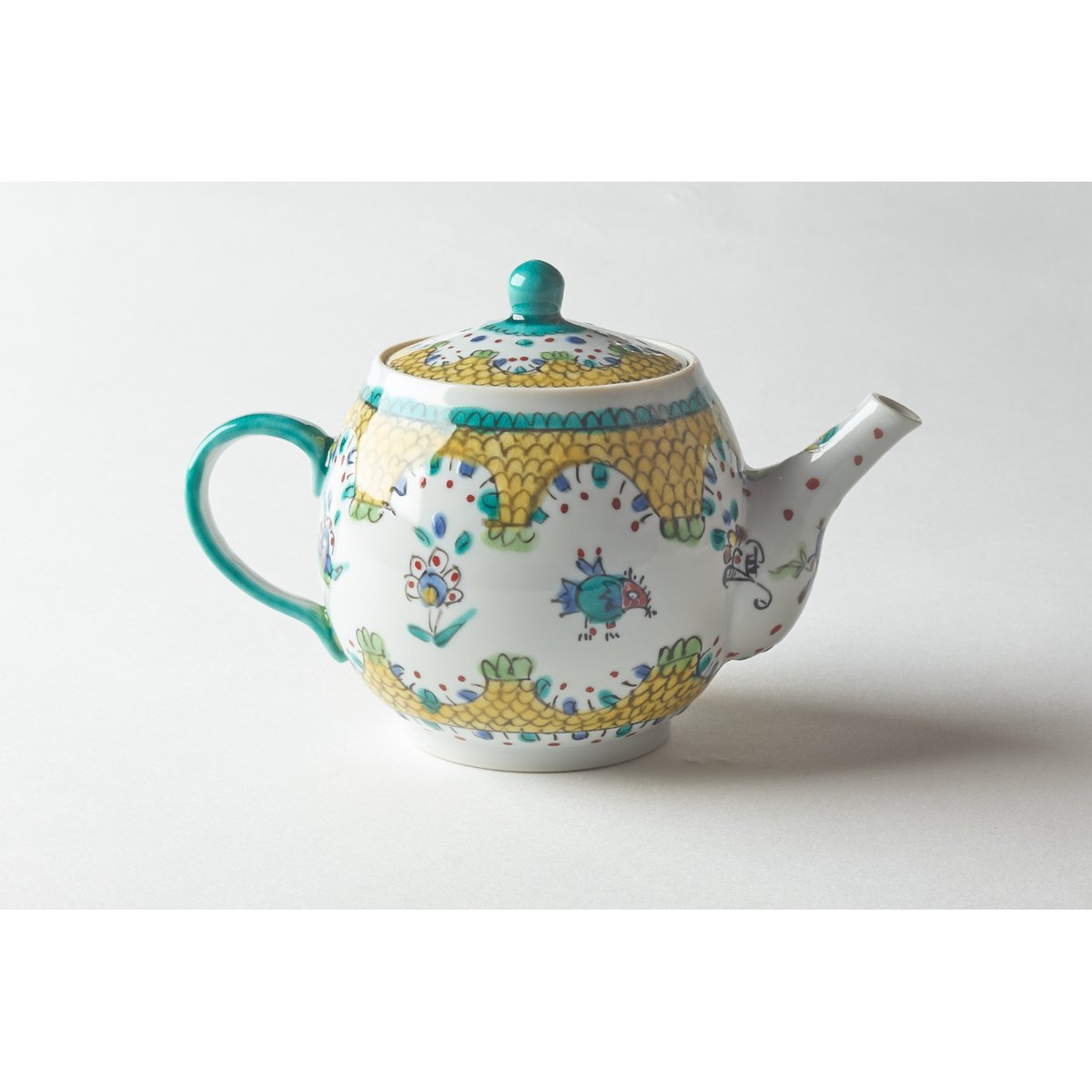 永井麻美子 九谷焼 ポット トルコ | HemingArts