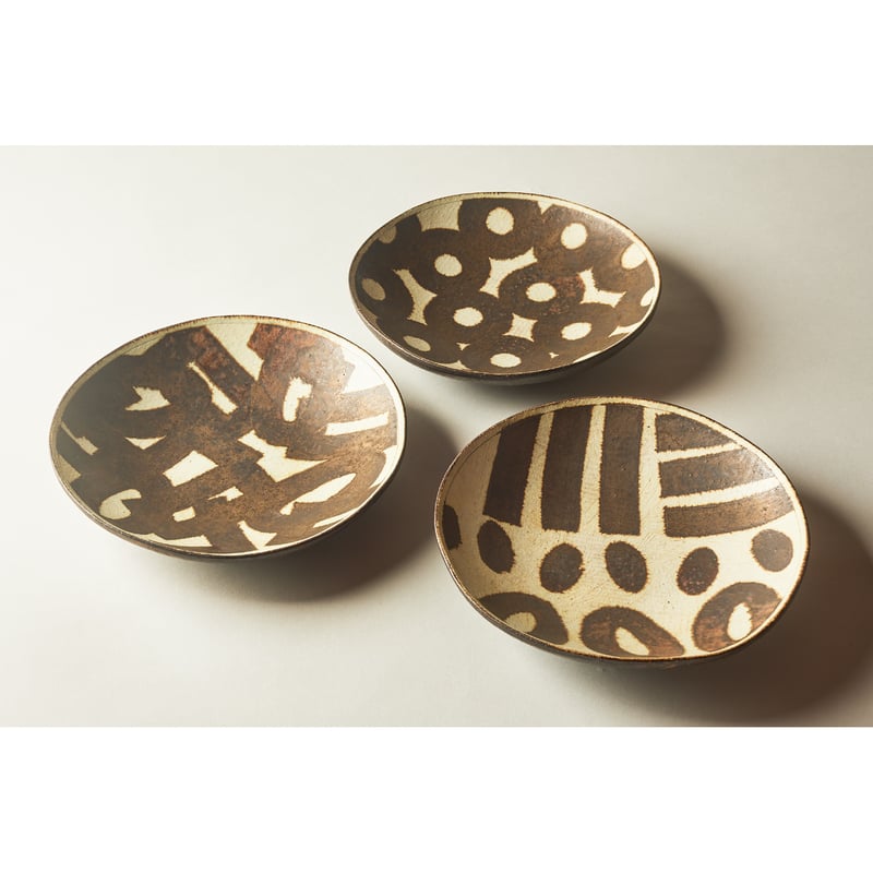 市岡泰さん　お皿3枚セット 市岡泰さん お皿3枚セット