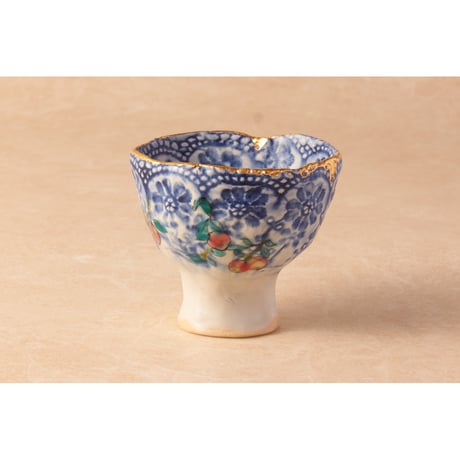北井真衣　apple 狩り ピンク　酒器