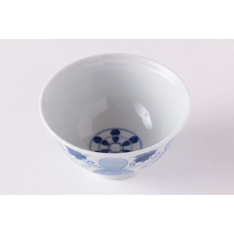 川上真子　九谷焼　六瓢　飯茶碗