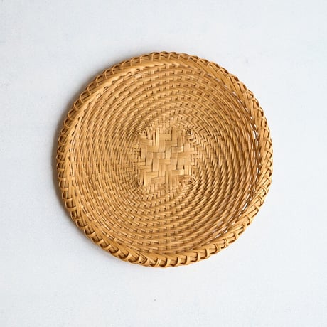 竹細工　蕎麦ざる　6寸19cm　受注作品