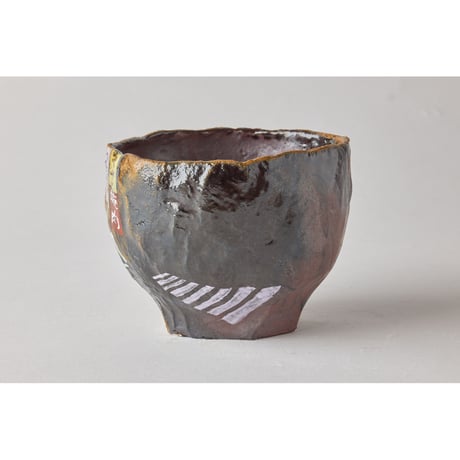 北井真衣　暗がりネオンサイン　茶碗
