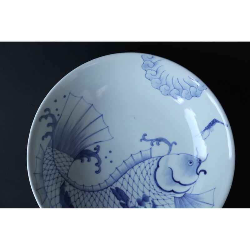 川上真子 九谷焼 藻魚盛り鉢 | HemingArts