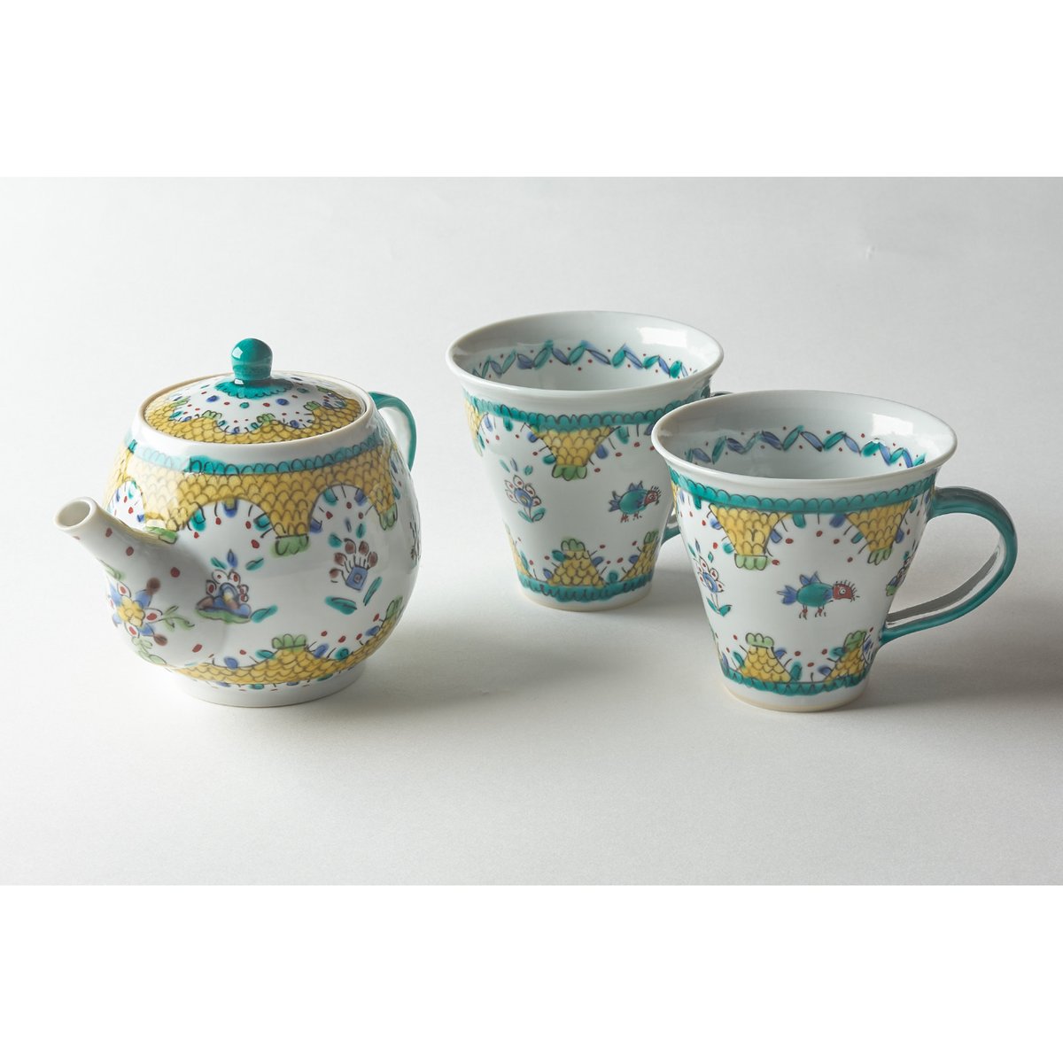 永井麻美子さん　九谷焼　二段重　新品 永井麻美子さん 九谷焼 二段重 新品 永井麻美子さん 九谷焼 二段重