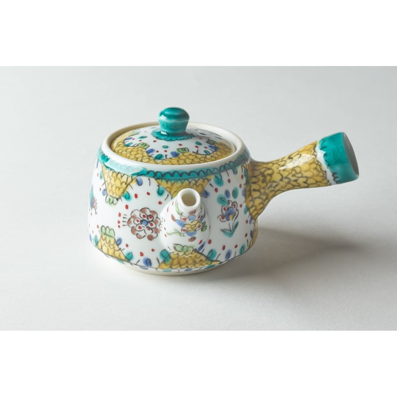 永井麻美子 九谷焼 急須 トルコ | HemingArts