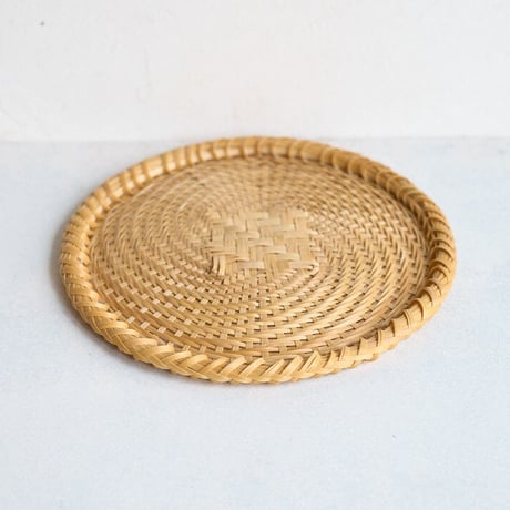 竹細工　蕎麦ざる　6寸19cm　受注作品