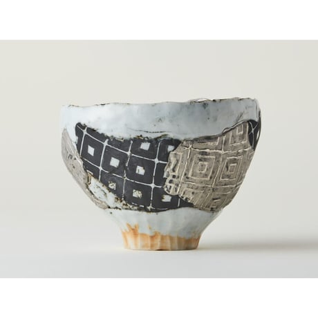 井上雅子　抹茶碗　象