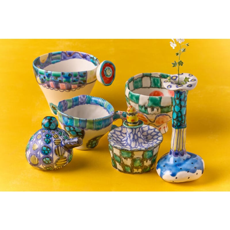 武田朋己 九谷焼 一輪挿し？ | HemingArts