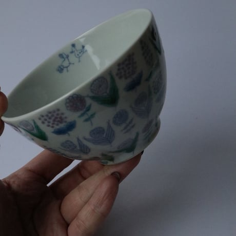 北尾正治・マキ　ごはん茶碗