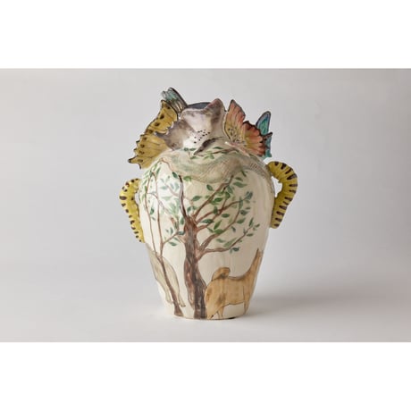 北井真衣　昆虫採集　花器