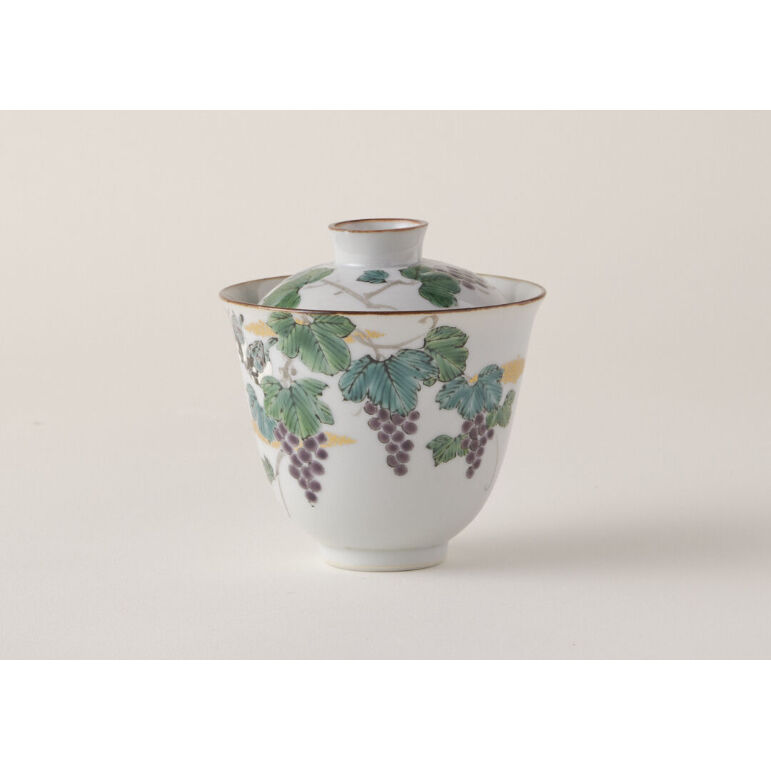 稲葉信一 盖碗　大人気 稲葉信一 ぶどう 蓋碗 | HemingArts