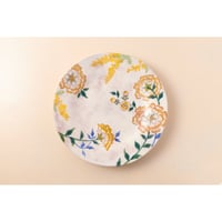 永井麻美子 百花手風輪花 小皿 【公式通販】